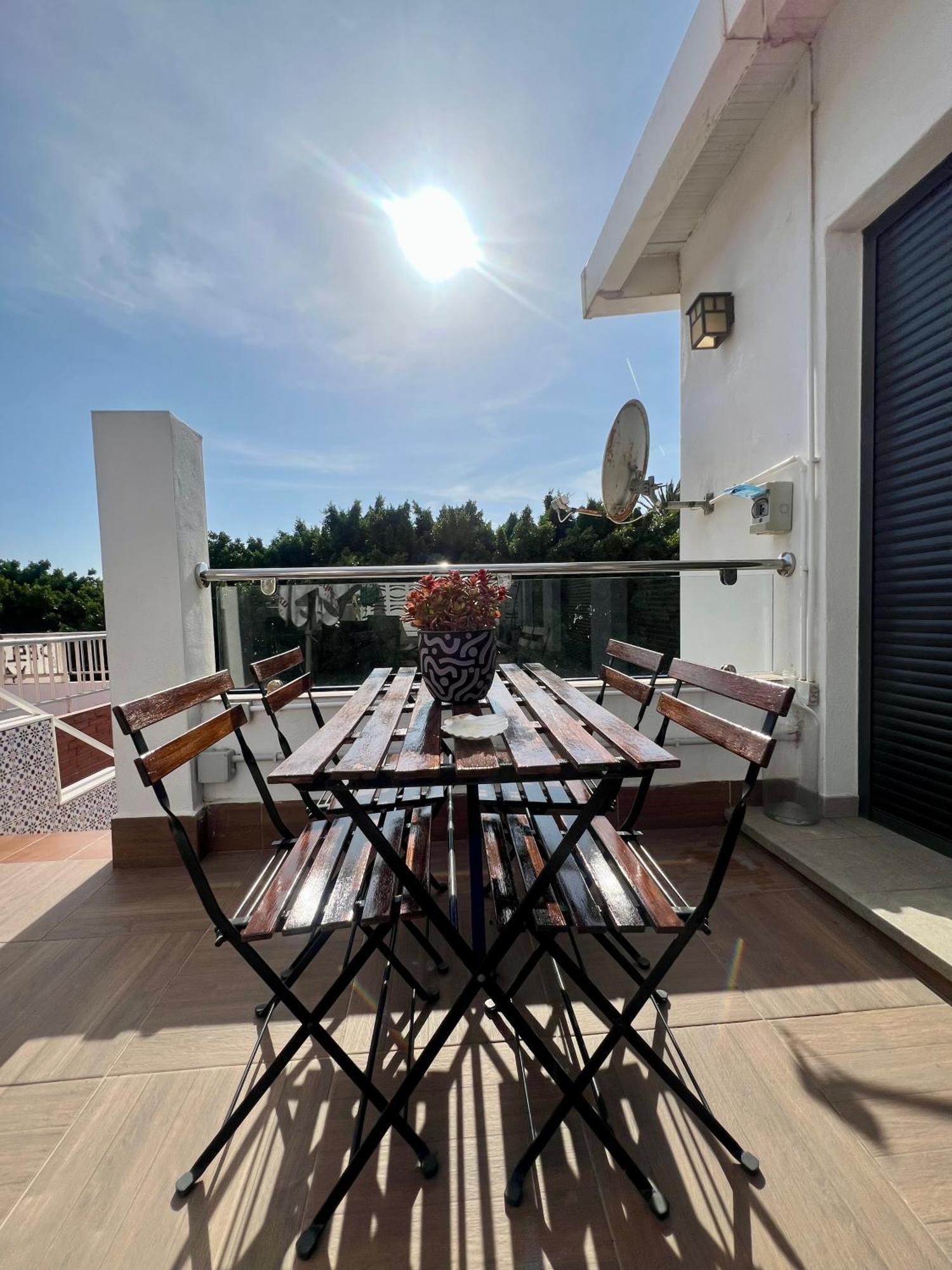 Casa Carmen Atico Primera Linea De Playa Málaga Buitenkant foto